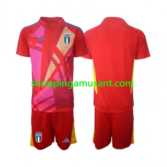 Maillot de Foot Italie Gardien Enfant Neutre Euro 2024 Manche Courte