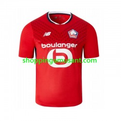 Maillot de Foot OSC Lille Homme Domicile 2024-2025 Manche Courte
