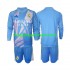 Maillot de Foot Real Madrid Gardien Enfant Domicile 2024-2025 Manche Longue