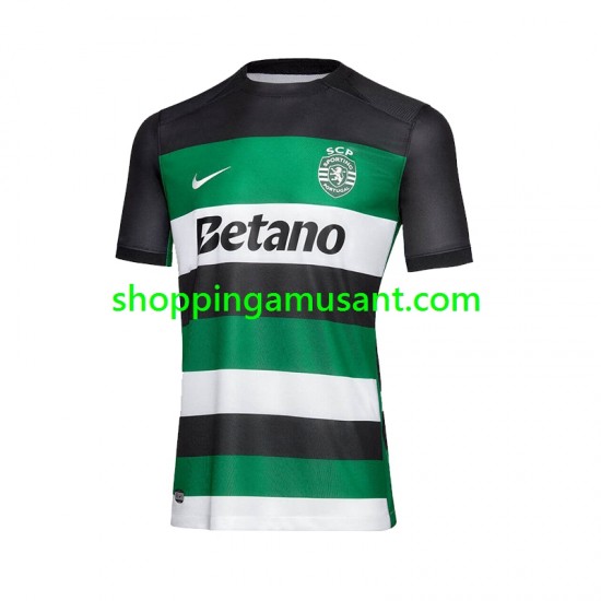 Maillot de Foot Sporting CP Homme Domicile 2024-2025 Manche Courte