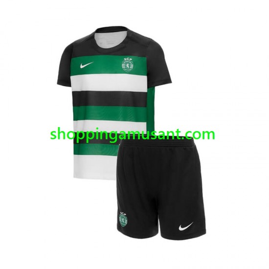Maillot de Foot Sporting CP Enfant Domicile 2024-2025 Manche Courte