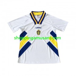Maillot de Foot Suède Rétro Homme Extérieur 1994 Manche Courte