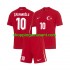 Maillot de Foot Turquie Hakan Calhanoglu 10 Enfant Extérieur Euro 2024 Manche Courte