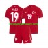 Maillot de Foot Turquie Kenan Yıldız 19 Enfant Extérieur Euro 2024 Manche Courte