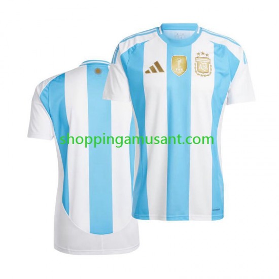 Maillot de Foot Argentine Copa America 2024 Homme Domicile  Manche Courte