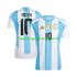 Maillot de Foot Argentine Lionel Messi 10 Copa America 2024 Homme Domicile  Manche Courte