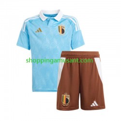 Maillot de Foot Belgique Enfant Extérieur Euro 2024 Manche Courte