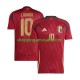 Maillot de Foot Belgique Romelu Lukaku 10 Homme Domicile Euro 2024 Manche Courte