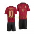 Maillot de Foot Belgique Romelu Lukaku 10 Enfant Domicile Euro 2024 Manche Courte