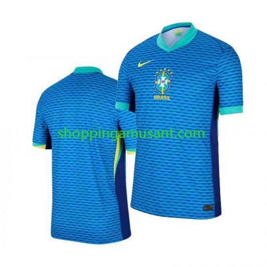 Maillot de Foot Brésil Copa America 2024 Homme Extérieur  Manche Courte