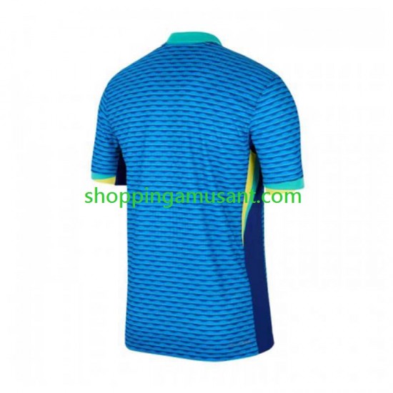 Maillot de Foot Brésil Copa America 2024 Homme Extérieur  Manche Courte