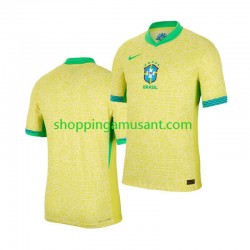 Maillot de Foot Brésil Copa America 2024 Homme Domicile  Manche Courte