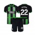 Maillot de Foot Brighton & Hove Albion Mitoma 22 Enfant Extérieur 2023-2024 Manche Courte