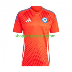 Maillot de Foot Chili Copa America 2024 Homme Domicile  Manche Courte