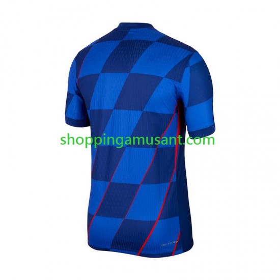 Maillot de Foot Croatie Homme Extérieur Euro 2024 Manche Courte