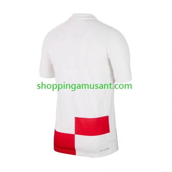Maillot de Foot Croatie Homme Domicile Euro 2024 Manche Courte