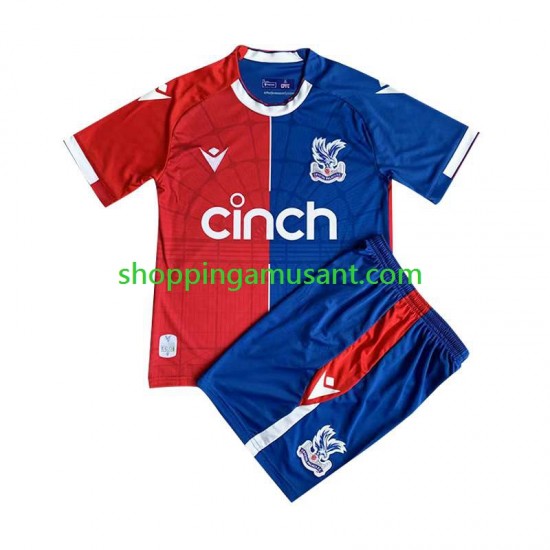 Maillot de Foot Crystal Palace Enfant Domicile 2023-2024 Manche Courte