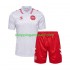 Maillot de Foot Danemark Enfant Extérieur Euro 2024 Manche Courte