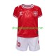 Maillot de Foot Danemark Enfant Domicile Euro 2024 Manche Courte
