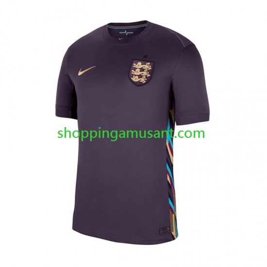 Maillot de Foot Angleterre Homme Extérieur Euro 2024 Manche Courte