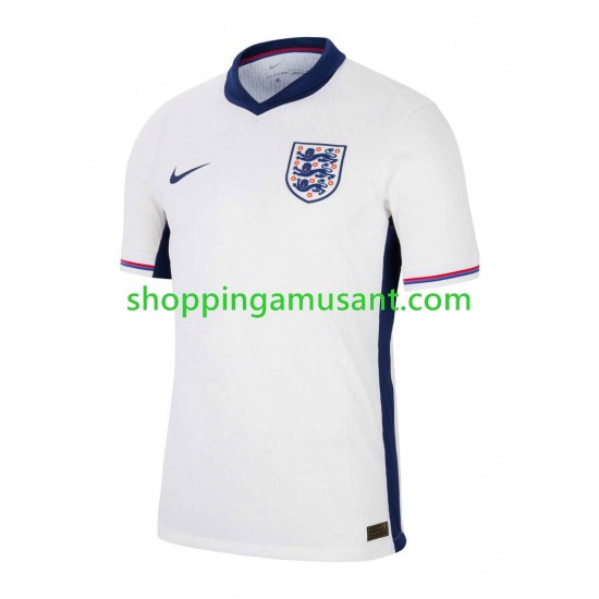 Maillot de Foot Angleterre Homme Domicile Euro 2024 Manche Courte