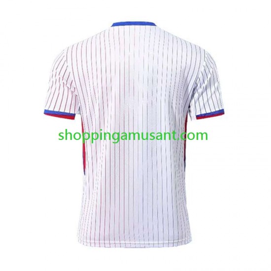 Maillot de Foot France Homme Extérieur Euro 2024 Manche Courte