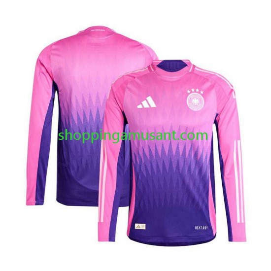 Maillot de Foot Allemagne Homme Extérieur Euro 2024 Manche Longue