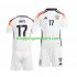Maillot de Foot Allemagne Florian Wirtz 17 Enfant Domicile Euro 2024 Manche Courte