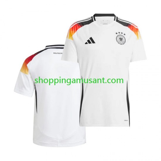 Maillot de Foot Allemagne Homme Domicile Euro 2024 Manche Courte