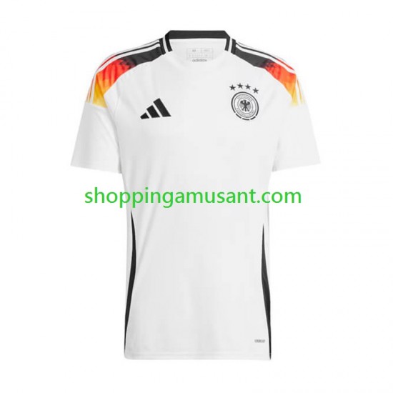 Maillot de Foot Allemagne Homme Domicile Euro 2024 Manche Courte