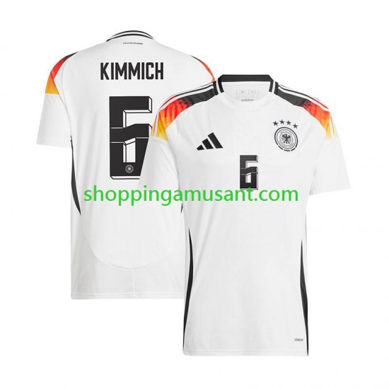 Maillot de Foot Allemagne Joshua Kimmich 6 Homme Domicile Euro 2024 Manche Courte