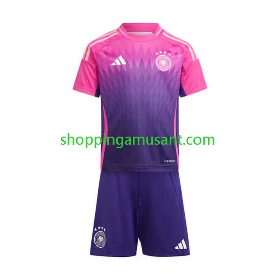 Maillot de Foot Allemagne Enfant Extérieur Euro 2024 Manche Courte
