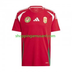 Maillot de Foot Hongrie Homme Domicile Euro 2024 Manche Courte