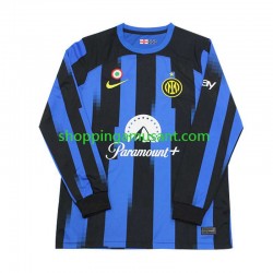 Maillot de Foot Inter Milan Homme Domicile 2023-2024 Manche Longue