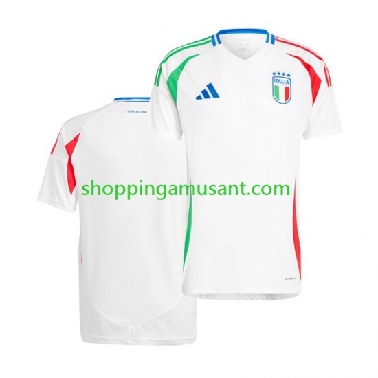 Maillot de Foot Italie Homme Extérieur Euro 2024 Manche Courte