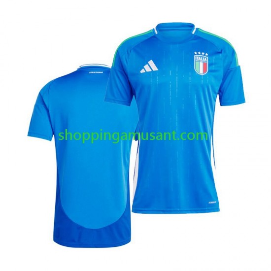 Maillot de Foot Italie Homme Domicile Euro 2024 Manche Courte