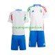 Maillot de Foot Italie Enfant Extérieur Euro 2024 Manche Courte