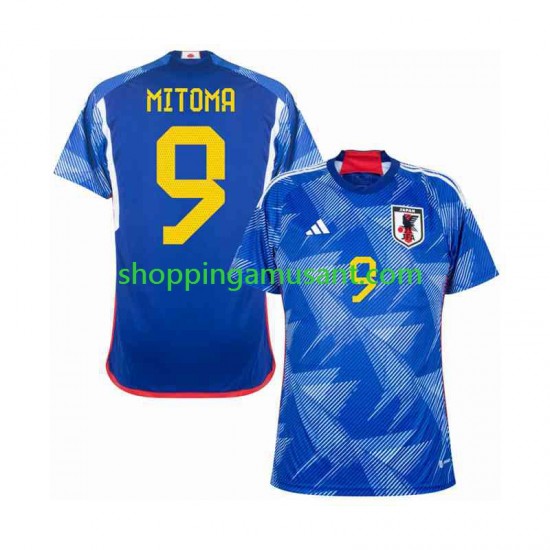 Maillot de Foot Japon MITOMA 9 Homme Domicile Coupe du Monde 2022 Manche Courte