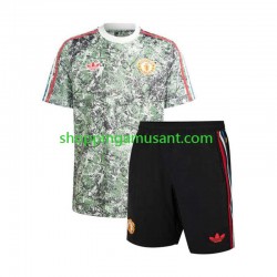 Maillot de Foot Manchester United Stone Roses Enfant Domicile 2023-2024 Manche Courte
