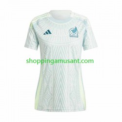Maillot de Foot Mexique Copa America 2024 Féminine Extérieur  Manche Courte