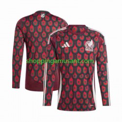 Maillot de Foot Mexique Copa America 2024 Homme Domicile  Manche Longue