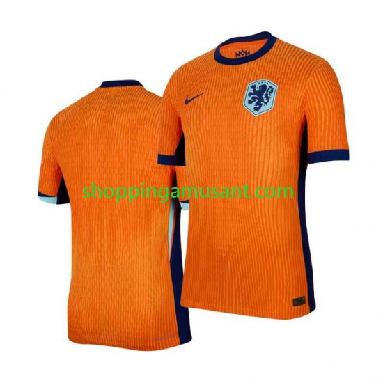 Maillot de Foot Pays-Bas Homme Domicile Euro 2024 Manche Courte