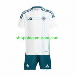 Maillot de Foot Irlande Du Nord Enfant Extérieur 2024 Manche Courte