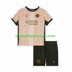 Maillot de Foot Paris Saint-Germain Enfant 4ème 2023-2024 Manche Courte