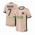 Maillot de Foot Paris Saint-Germain Mbappé Kylian 7 Homme 4ème 2023-2024 Manche Courte