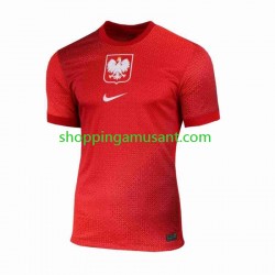 Maillot de Foot Pologne Homme Extérieur 2024 Manche Courte