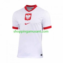 Maillot de Foot Pologne Homme Domicile 2024 Manche Courte