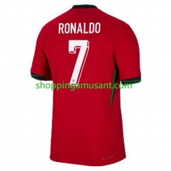 Maillot de Foot Portugal Cristiano Ronaldo 7 Homme Domicile Euro 2024 Manche Courte