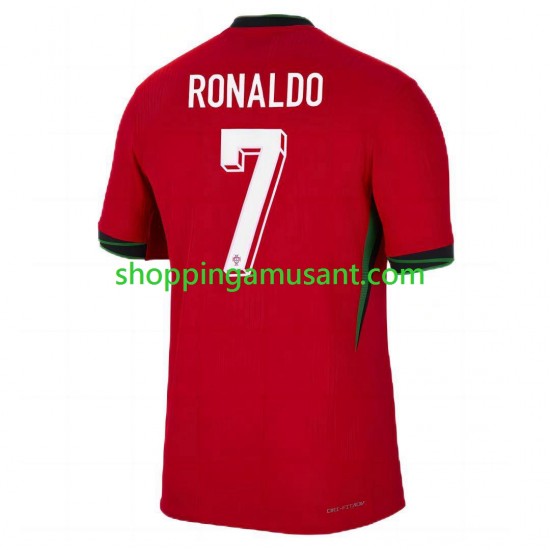 Maillot de Foot Portugal Cristiano Ronaldo 7 Homme Domicile Euro 2024 Manche Courte