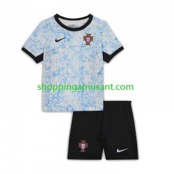 Maillot de Foot Portugal Enfant Extérieur Euro 2024 Manche Courte
